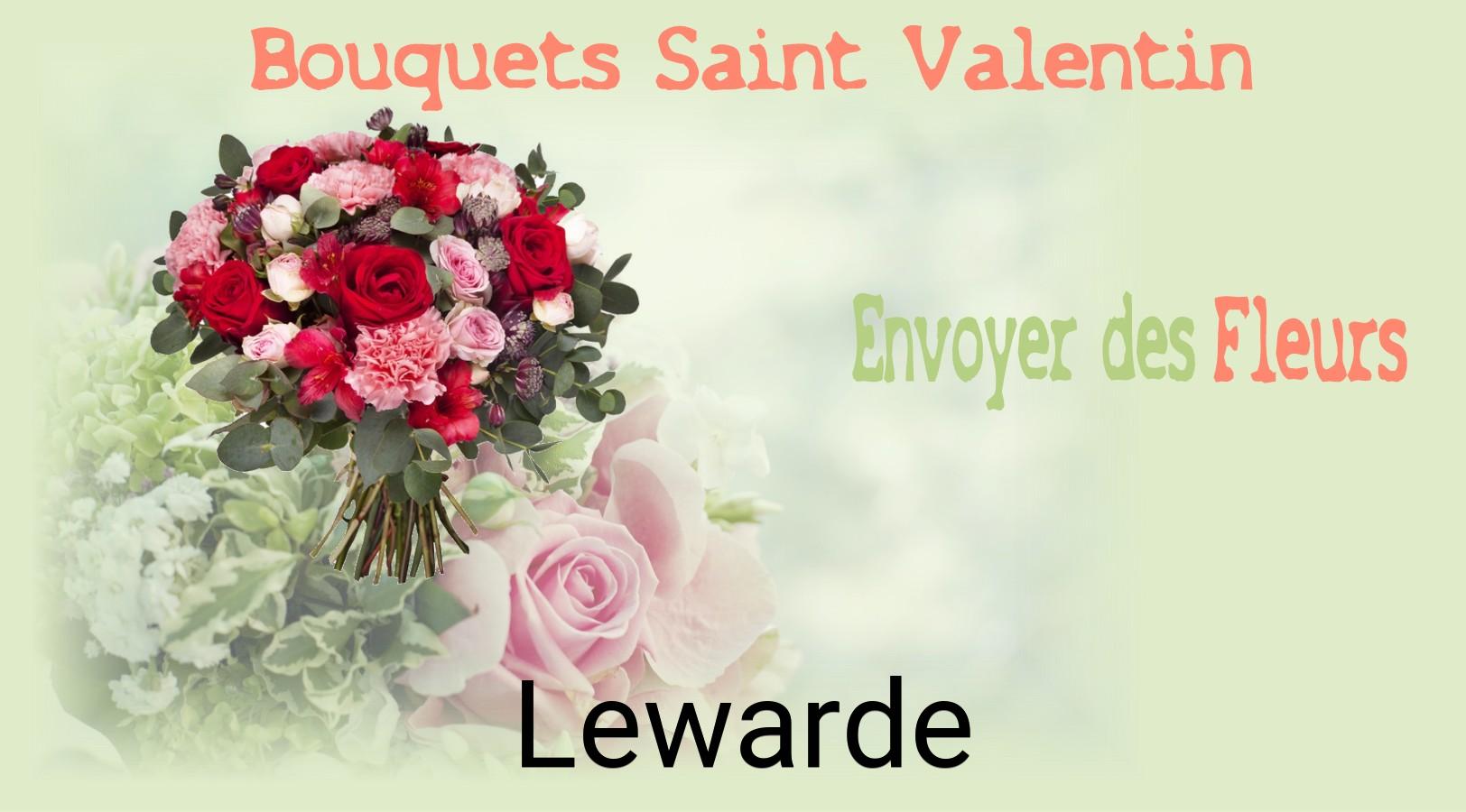 Roses de Saint-Valentin livrées à Lewarde
